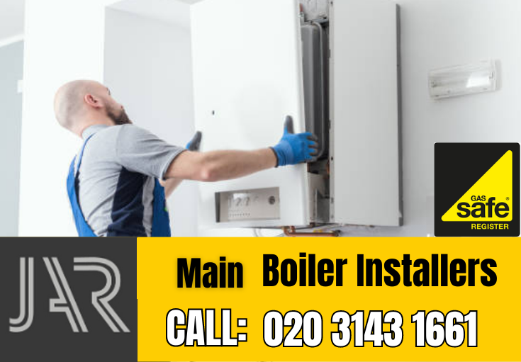 Main boiler installation South Lambeth